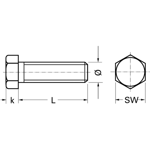 Berner Hatlapfejű csavar