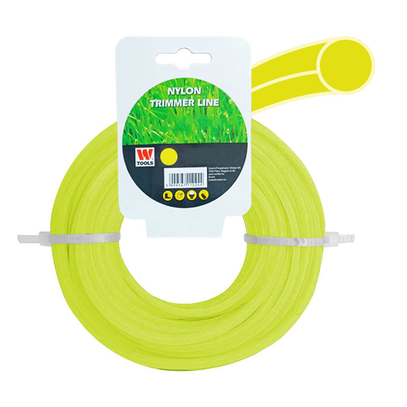 Fűnyíró damil 2,7mm 15m kör profi Trimmer Line