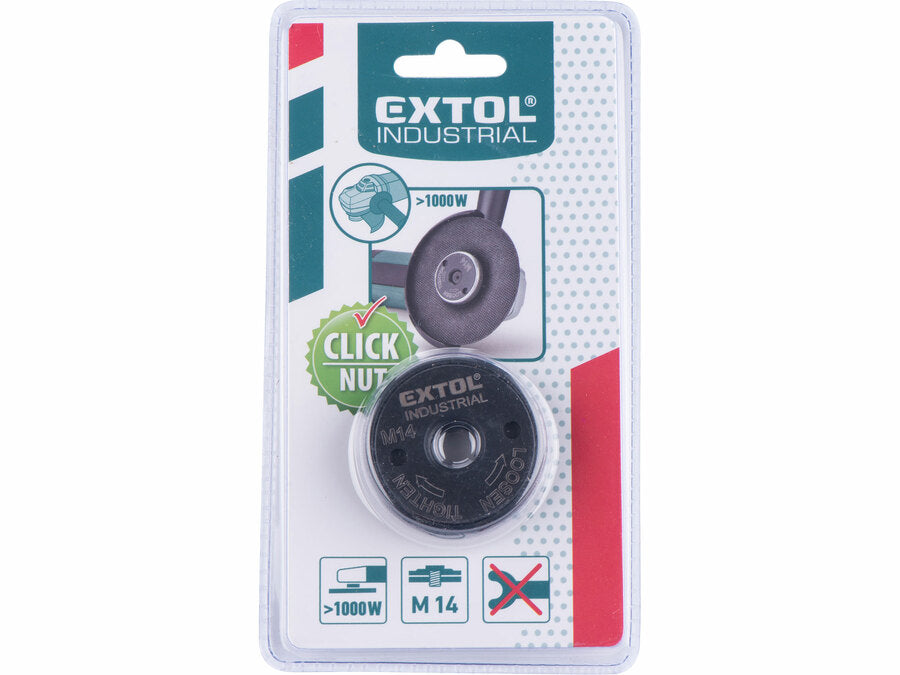 Extol Gyorsszorítóanya sarokcsiszolóhoz, klikk-anya, M14