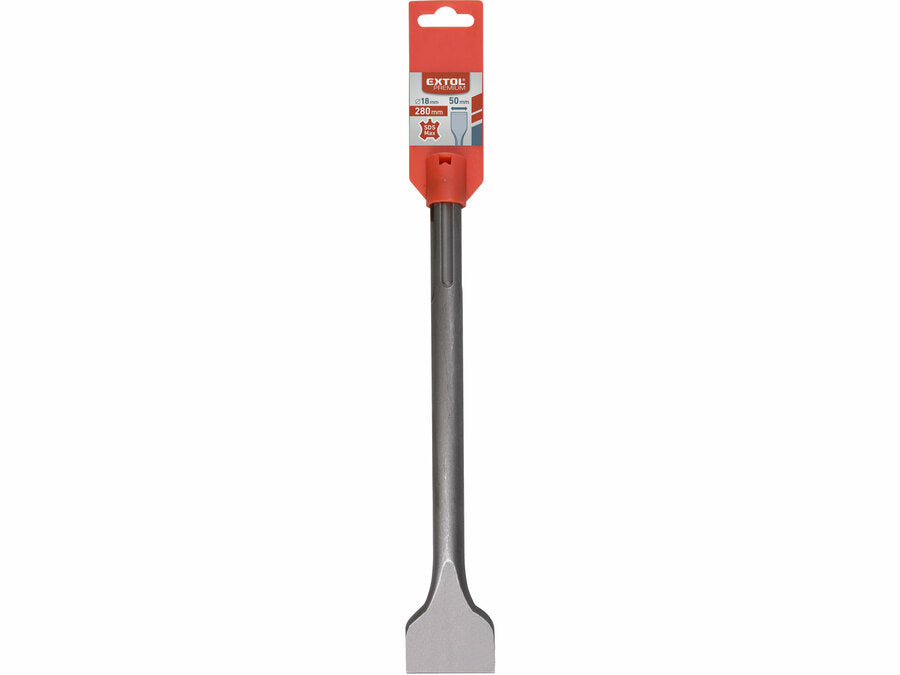 Extol SDS MAX lapos betonvéső, 280x18mm, véső szélessége 50mm