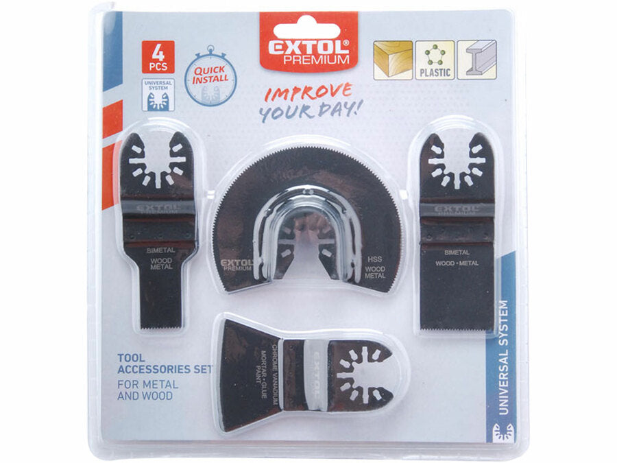 Extol Többfunkciós szerszámok, 4db-os készlet