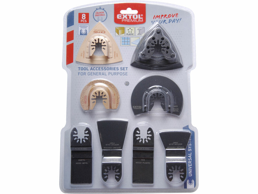 Extol Többfunkciós szerszámok, 8db-os készlet