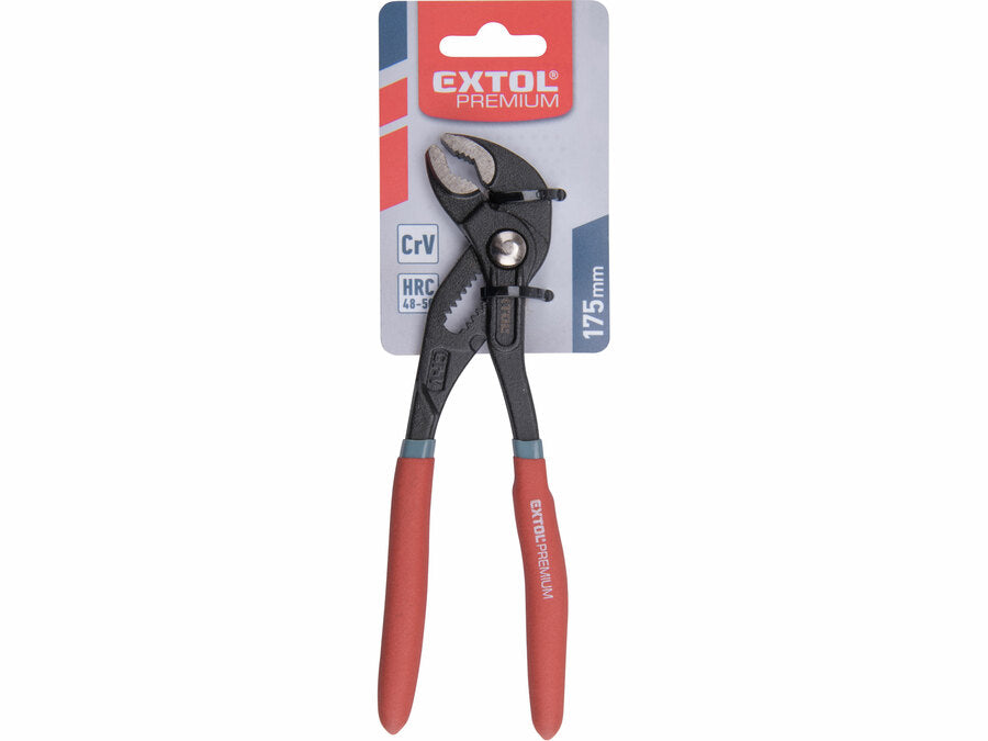 Extol Vízpumpa fogó, 175mm, CrV