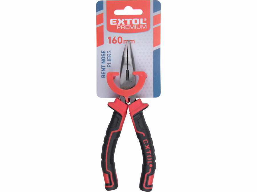 Extol Hajlított csőrű rádiós fogó, 160mm