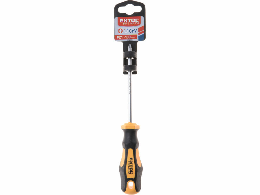 Extol Csavarhúzó PZ, PZ 1x100mm, CrV