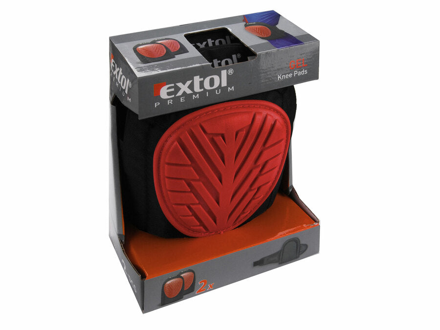 Extol Zselés térdvédő, 2db-os készlet