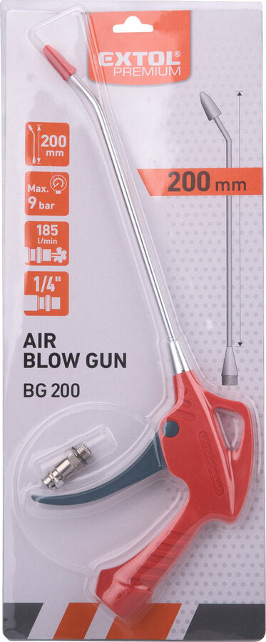 Extol Lefuvató pisztoly, kompozit, 20cm, kompozit