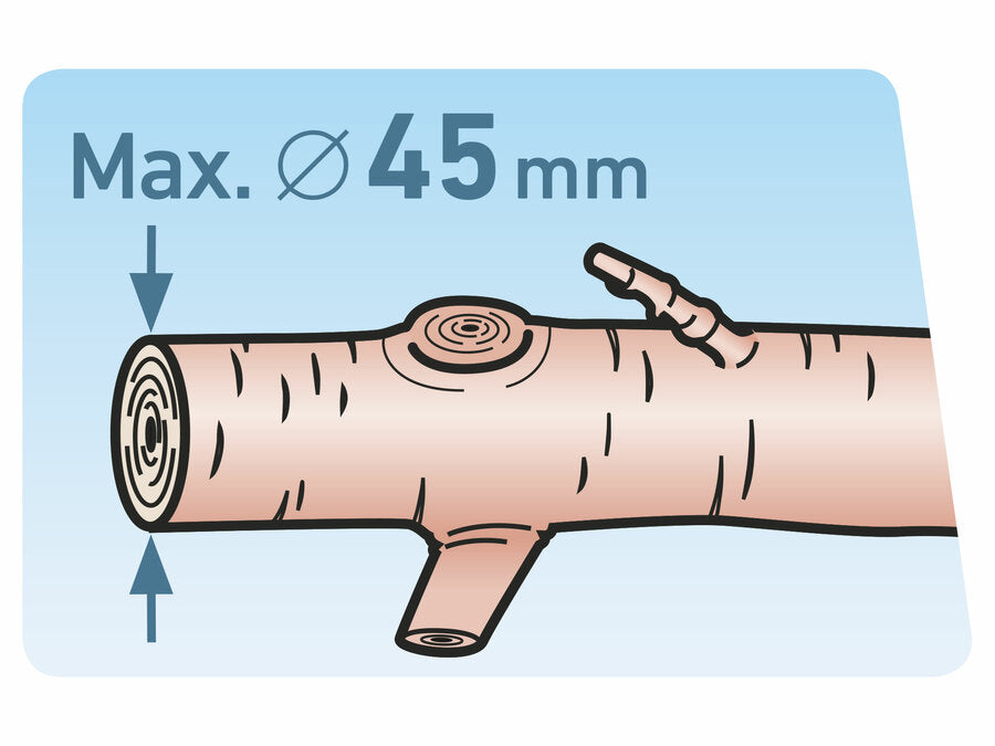 Extol Teleszkópos ágvágó olló, rávágó, 670-940mm, HCS