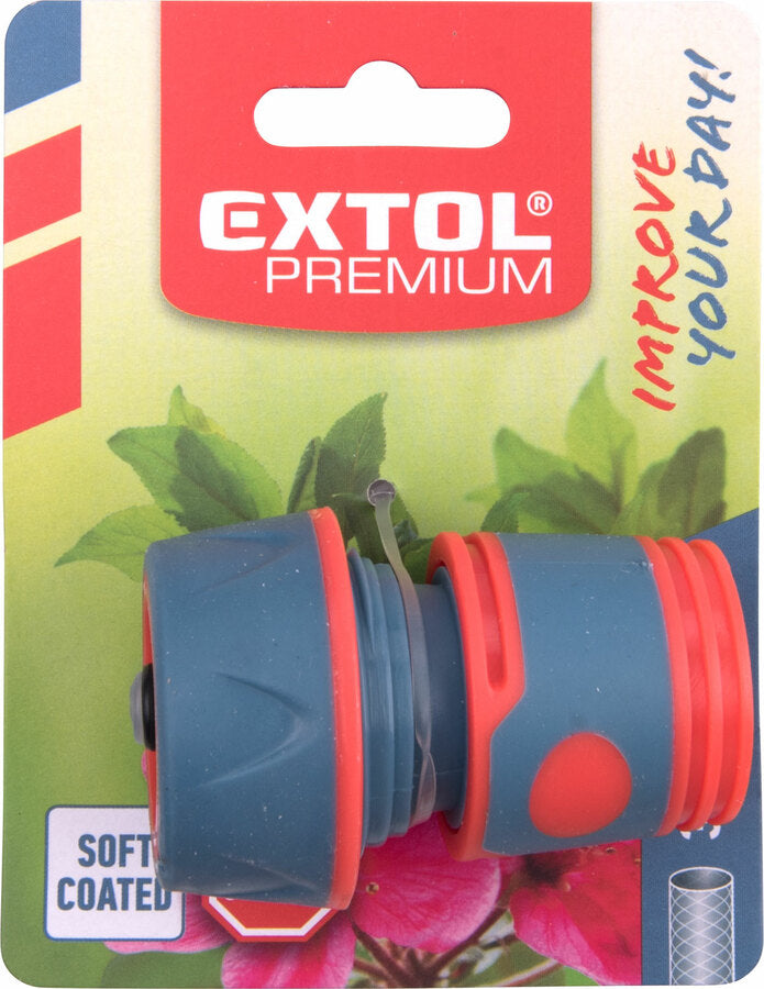 Extol Gyorscsatlakozó, 3/4“, stoppos