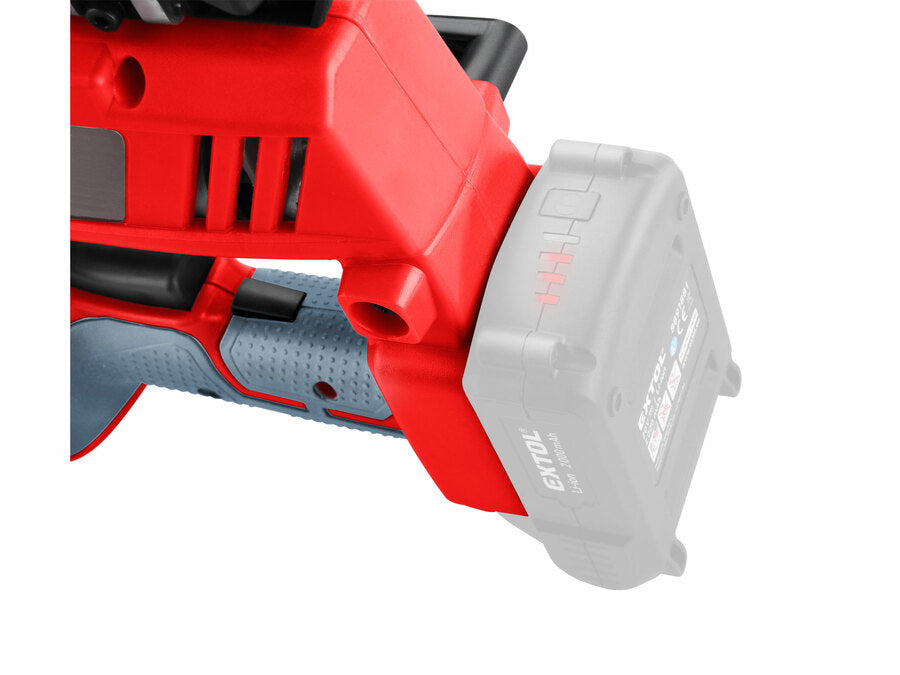 Extol Akkus szög- és kapocs belövő gép, SHARE20V, 20V Li-ion, akku és töltő nélkül
