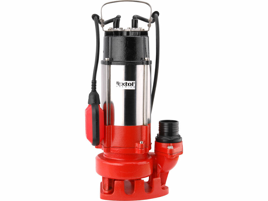 Extol Szennyvíz búvárszivattyú, 750W, 18000l/óra=300l/perc