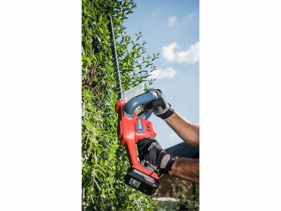 Extol Akkus sövényvágó gép, GARDEN20V, 20V Li-ion, akku és töltő nélkül