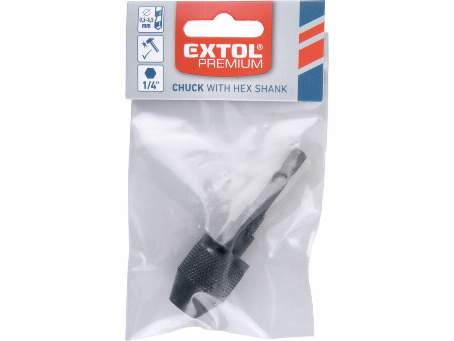 Extol Tokmány akkus ütvecsavarozókhoz, 0,3-6,5mm, 1/4" hatszög csatlakozás