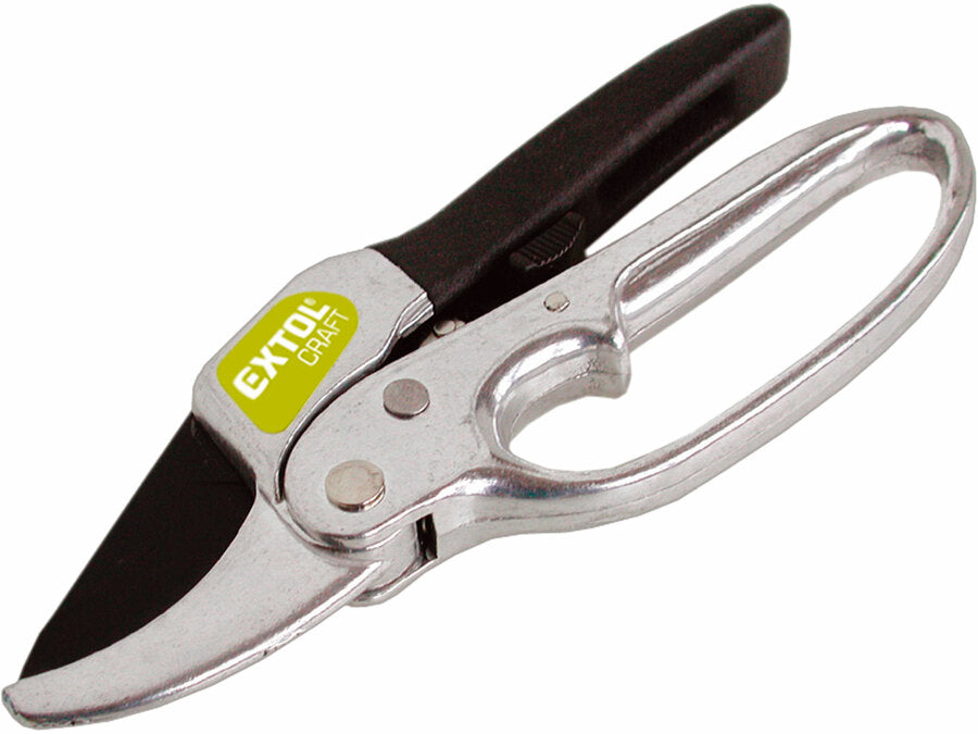 Extol Metszőolló racsnis 205mm, teflonos vágóél