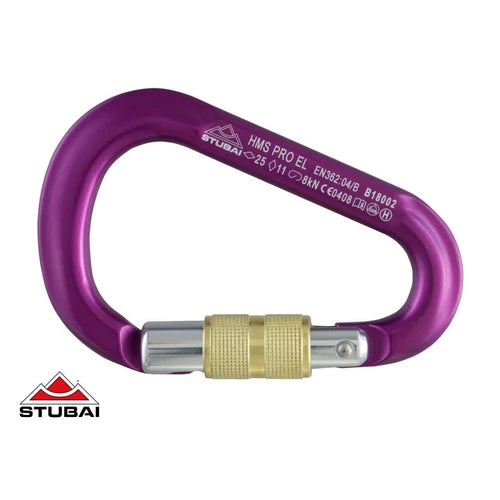 STUBAI HMS PRO karabiner lila