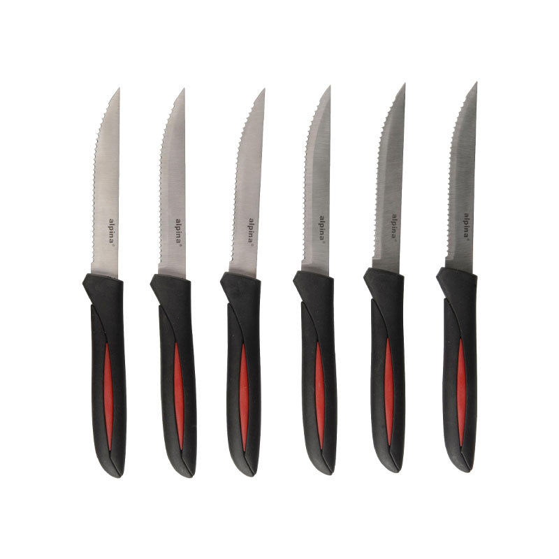 Kés 23cm pengével 6db Steak Alpina