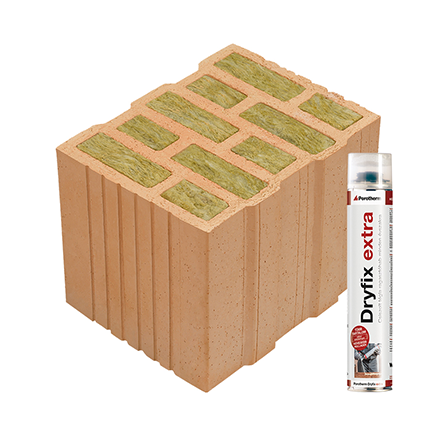 Porotherm® Porotherm 32 Alfa Thermo Rapid Dryfix tégla