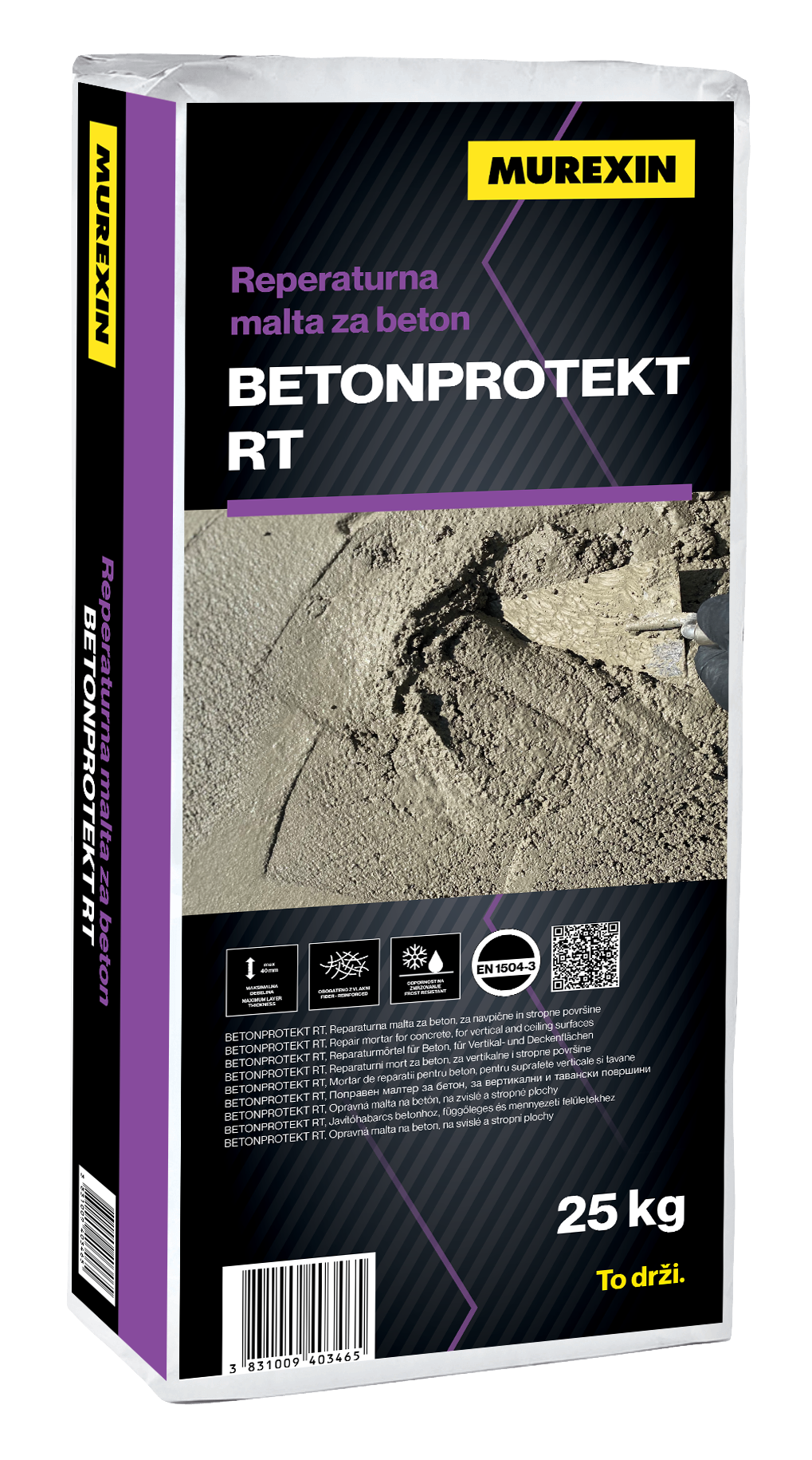 Murexin BETONPROTEKT RT Betonjavító habarcs