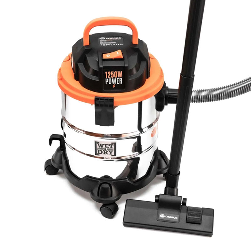 Porszívó 1250W 20l száraz-nedves Daewoo