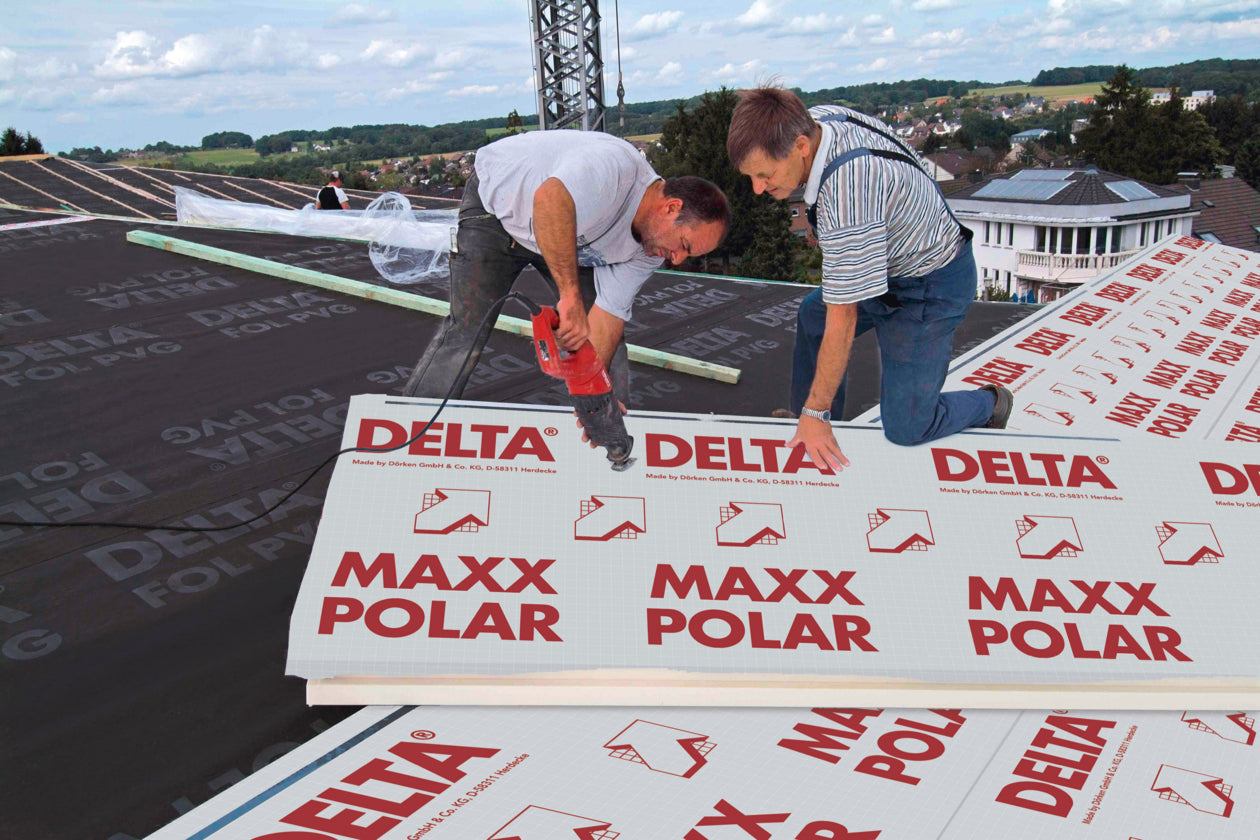 Dörken DELTA®-MAXX POLAR Szarufa fölötti hőszigetelések