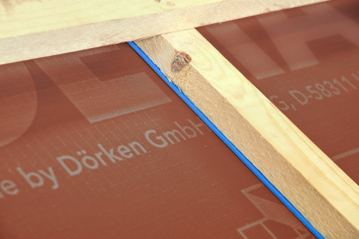 Dörken DELTA®-HABSZÖGTÖMÍTŐ SZALAG Ragasztóprogam