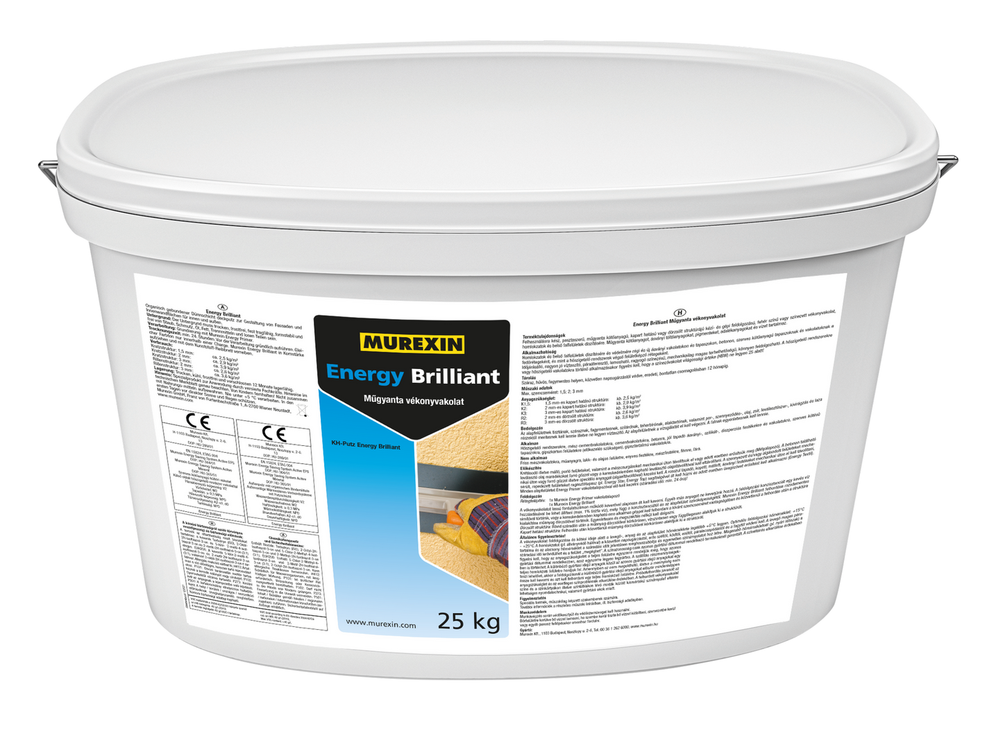 Murexin Energy Brilliant műgyanta vékonyvakolat
