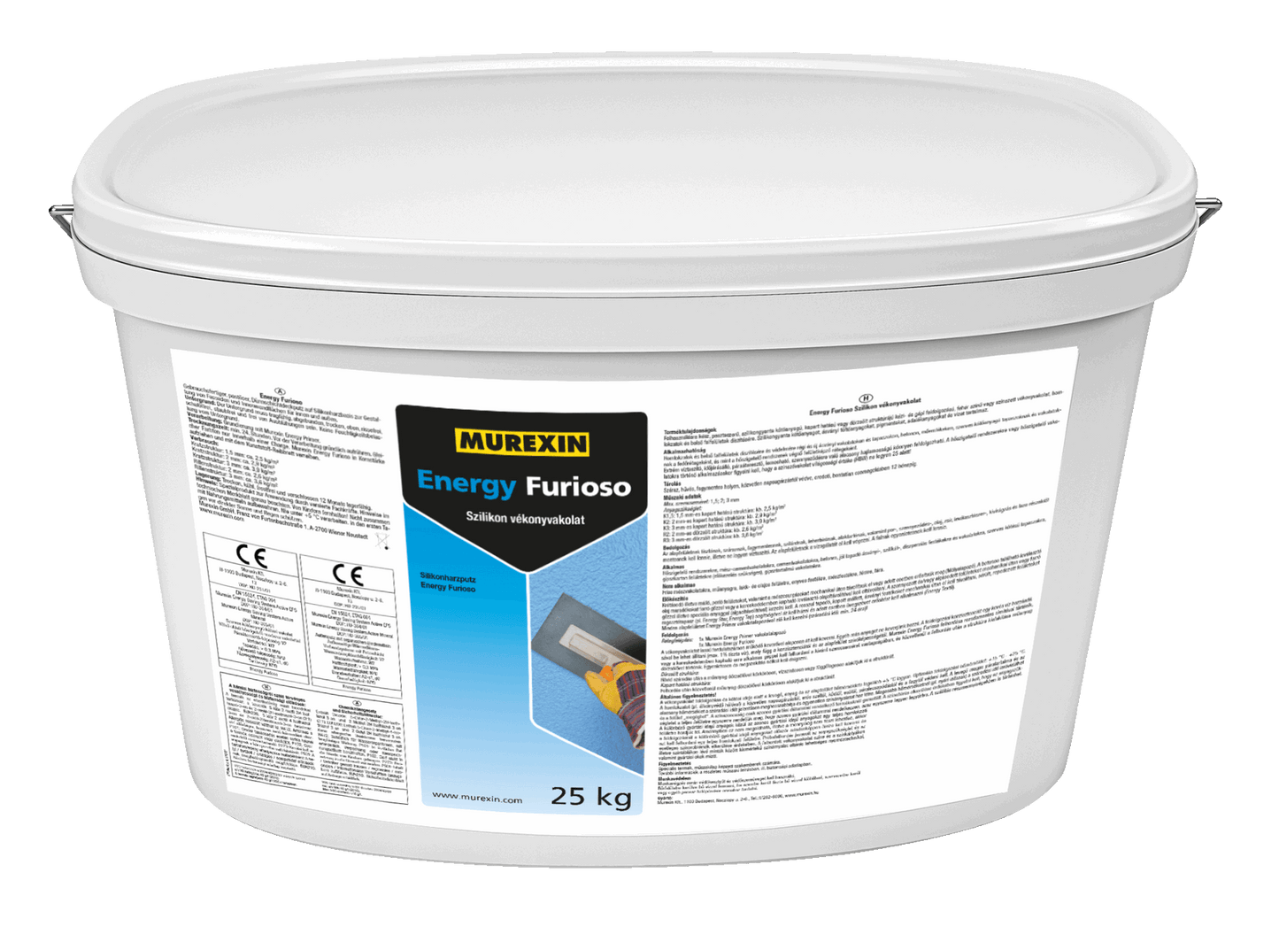 Murexin Energy Furioso szilikon vékonyvakolat