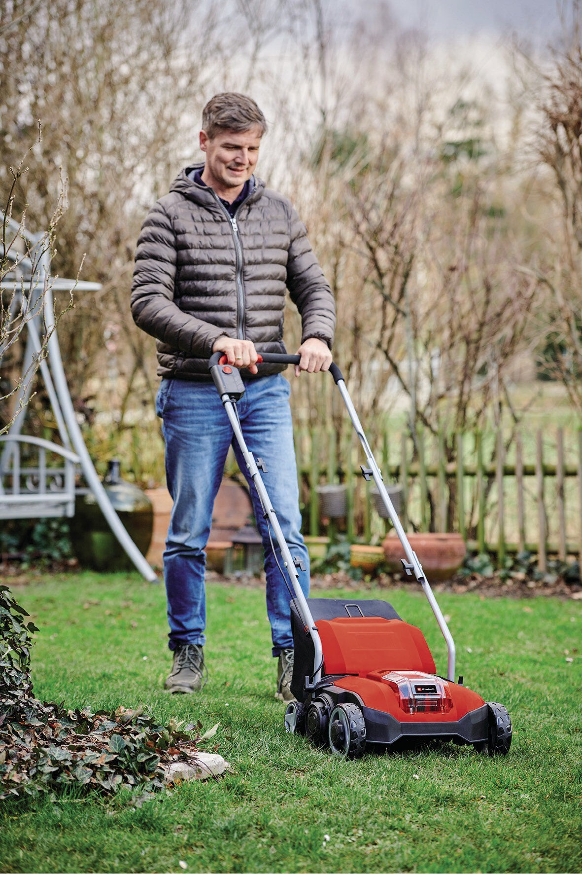 Einhell GC-SC 18/28 Li-Solo | Akkus gyeplazító-szellőztető