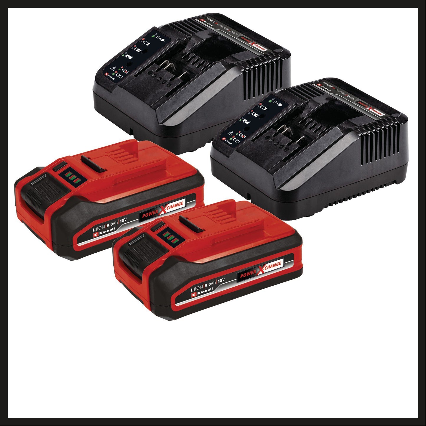 Einhell GE-CM 36/37 Li Set (2x3,0Ah) | Gépszett(kerti)