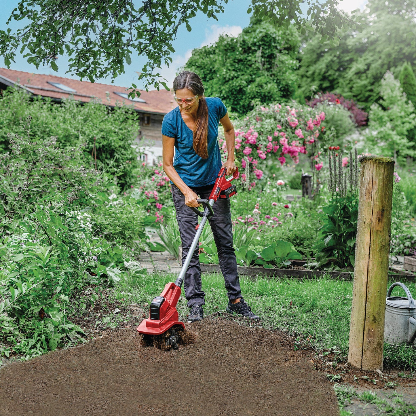 Einhell GE-CR 18/20 Li E - Solo | Akkus talajlazító