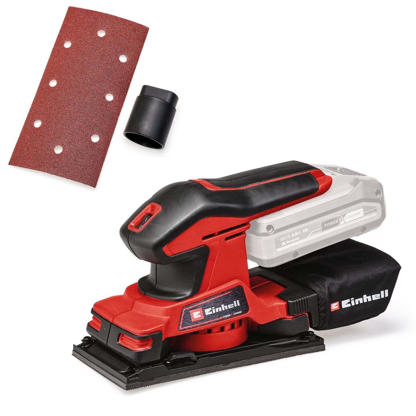 Einhell TC-OS 18/187 Li Solo | Akkus rezgőcsiszoló