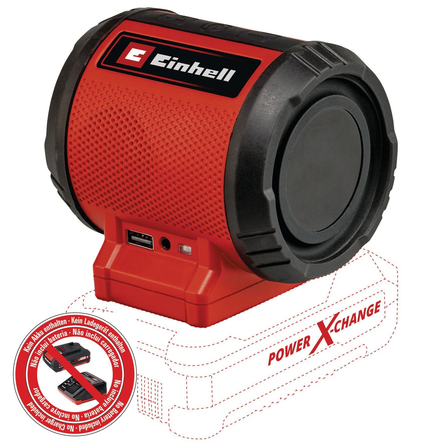 Einhell TC-SR 18 Li BT - Solo | Akkus hangszóró