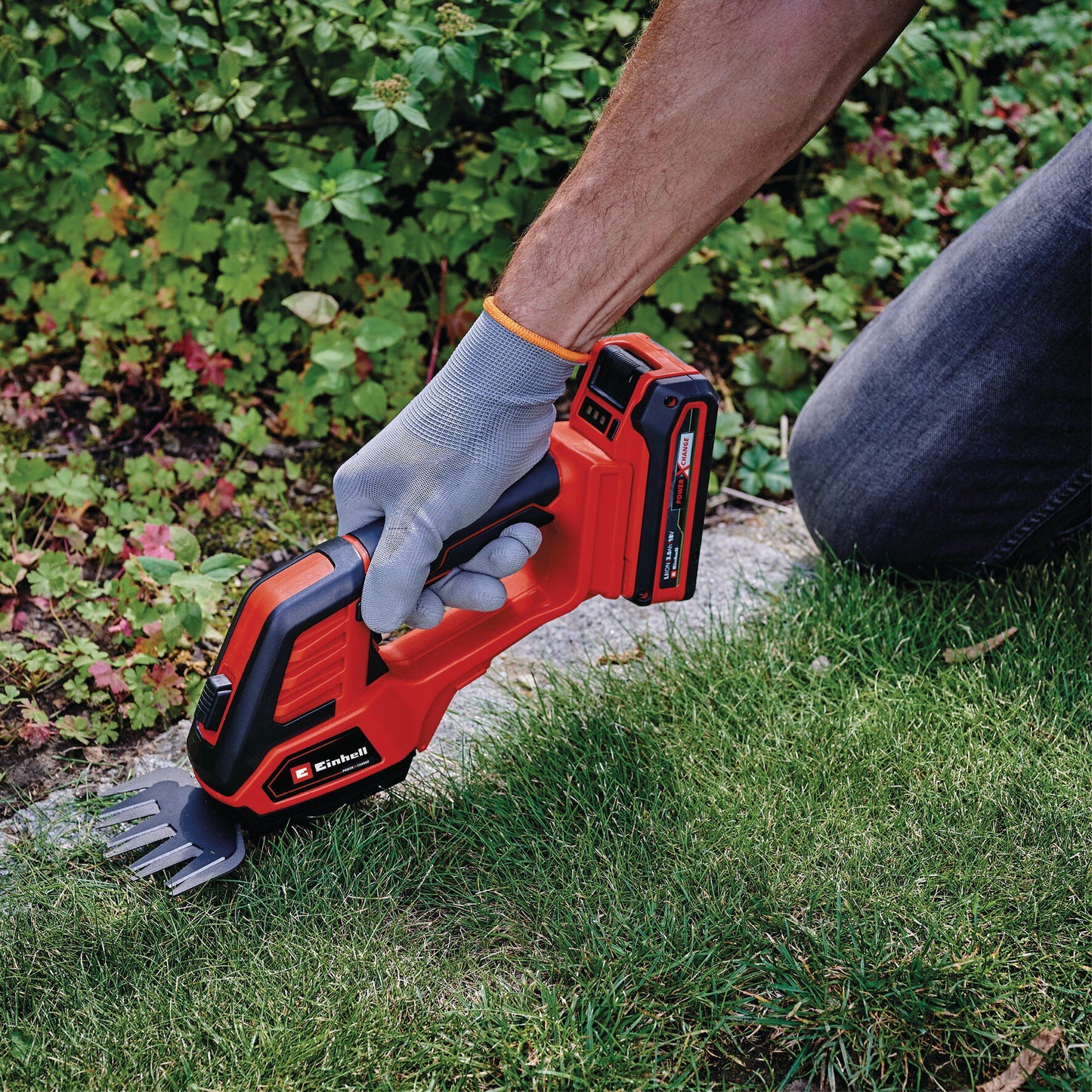 Einhell GE-CG 18/100 Li-Solo | Akkus fű- és sövénynyíró olló