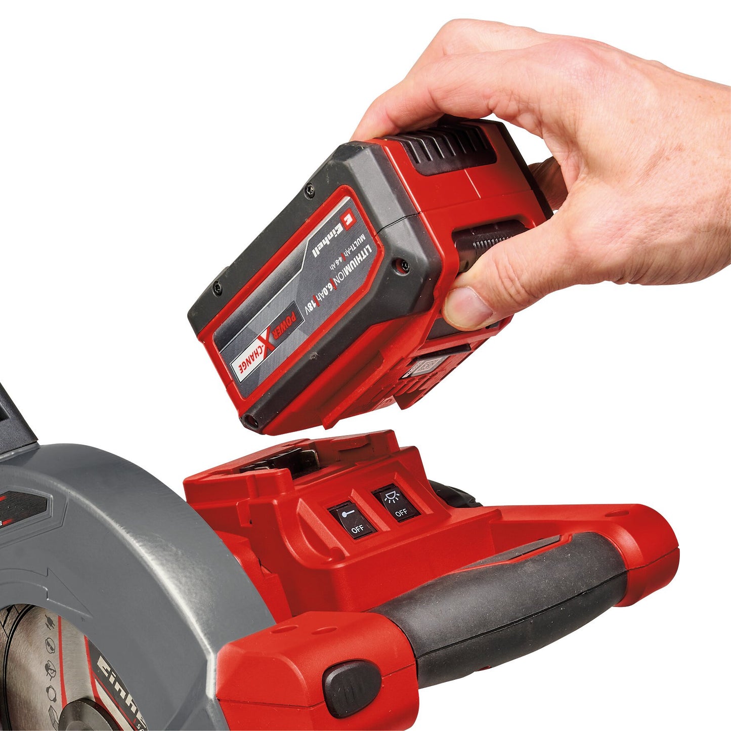 Einhell TE-MS 18/210 Li-Solo | Akkus fejezőfűrész