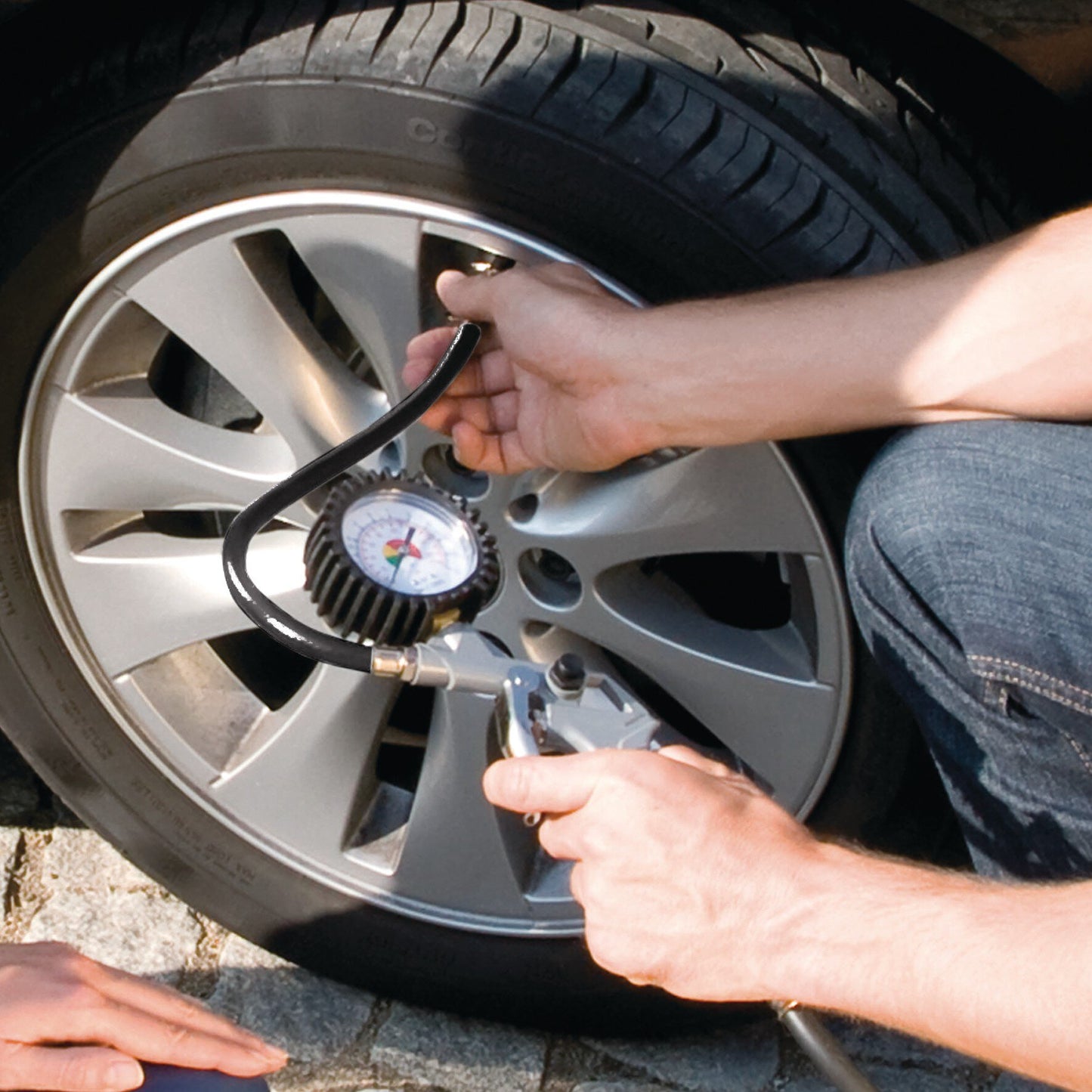 Einhell Prof. Tire Pressure Gauge | Kompresszor tartozékok