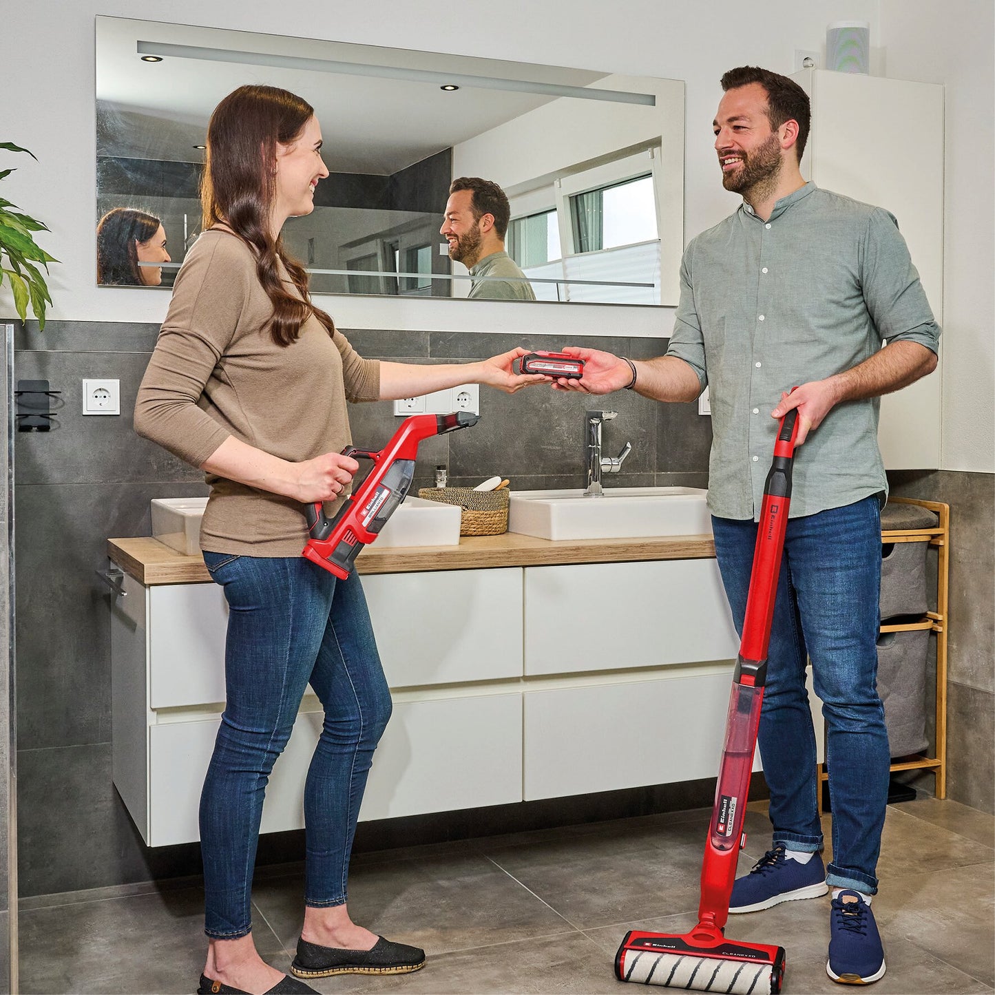 Einhell CLEANEXXO | Akkus padlótisztító