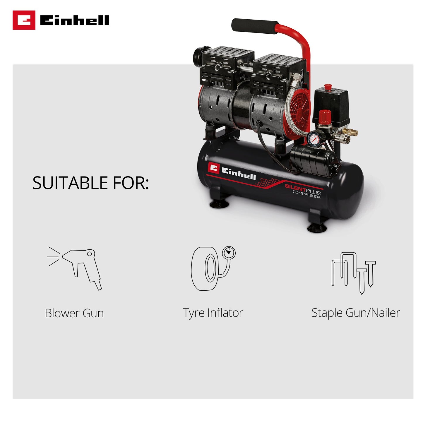 Einhell TE-AC 110/6 Silent Plus | Kompresszor