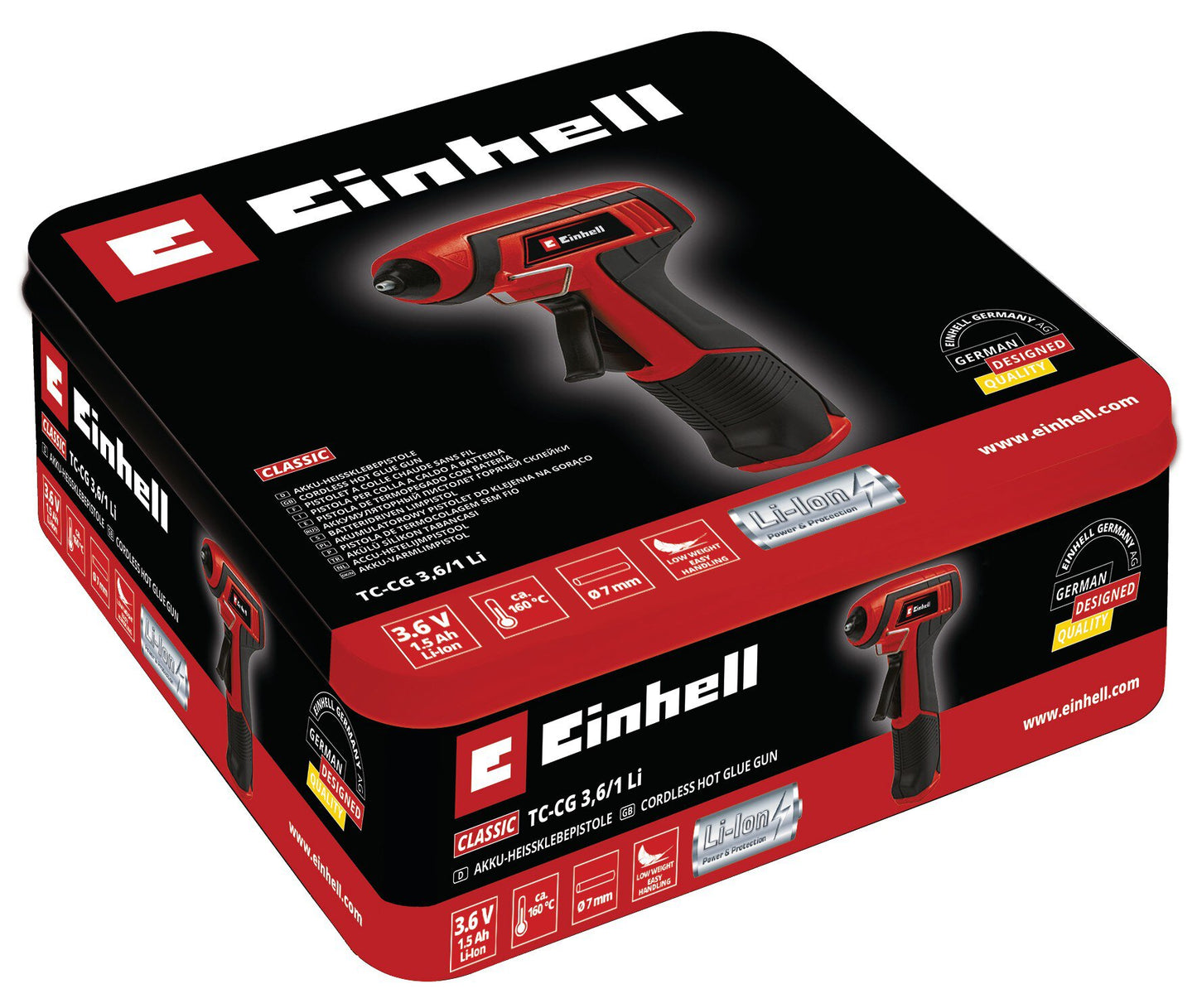 Einhell TC-CG 3,6/1 Li | Akkus ragasztópisztoly