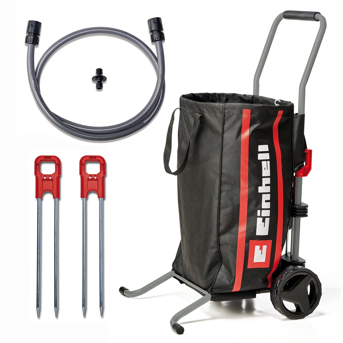 Einhell hose & transport trolley | Akkus tömlődob (víz)-tart.