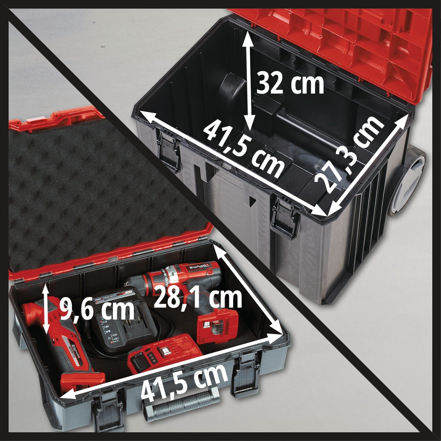Einhell E-Case Tower | Rendszerkoffer