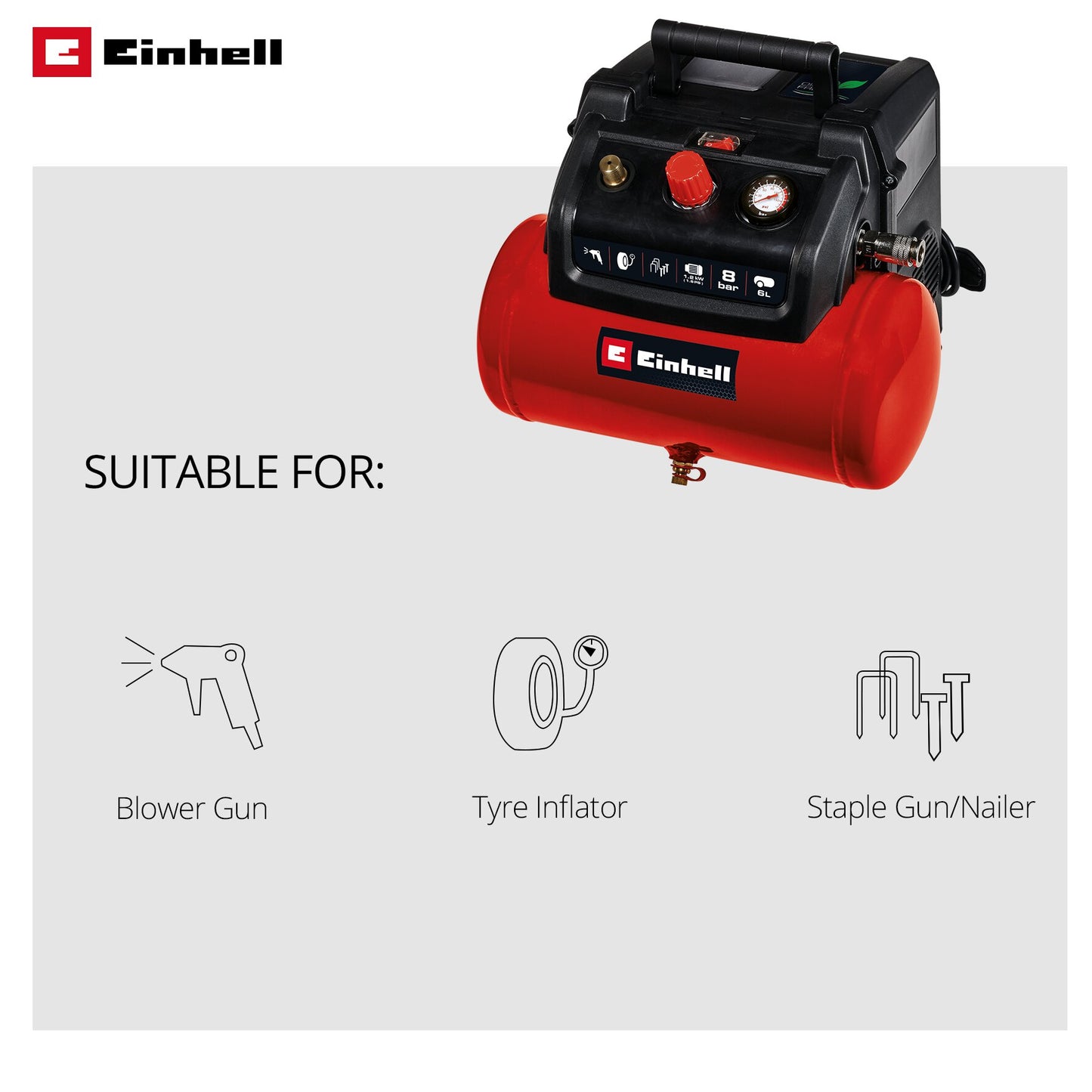 Einhell TC-AC 190/6/8 OF | Kompresszor