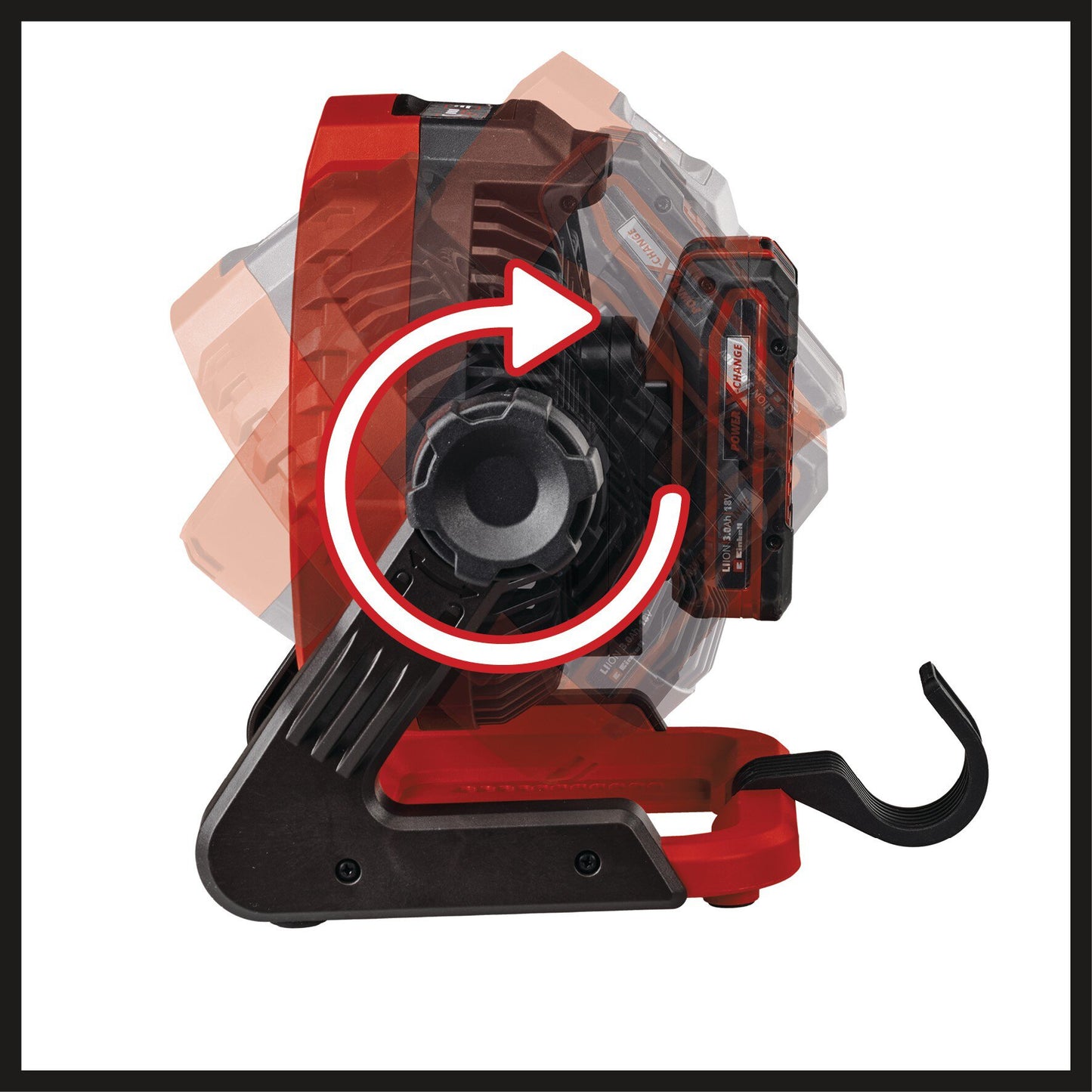 Einhell GE-CF 18/2200 Li - Solo | Akkus ventilátor