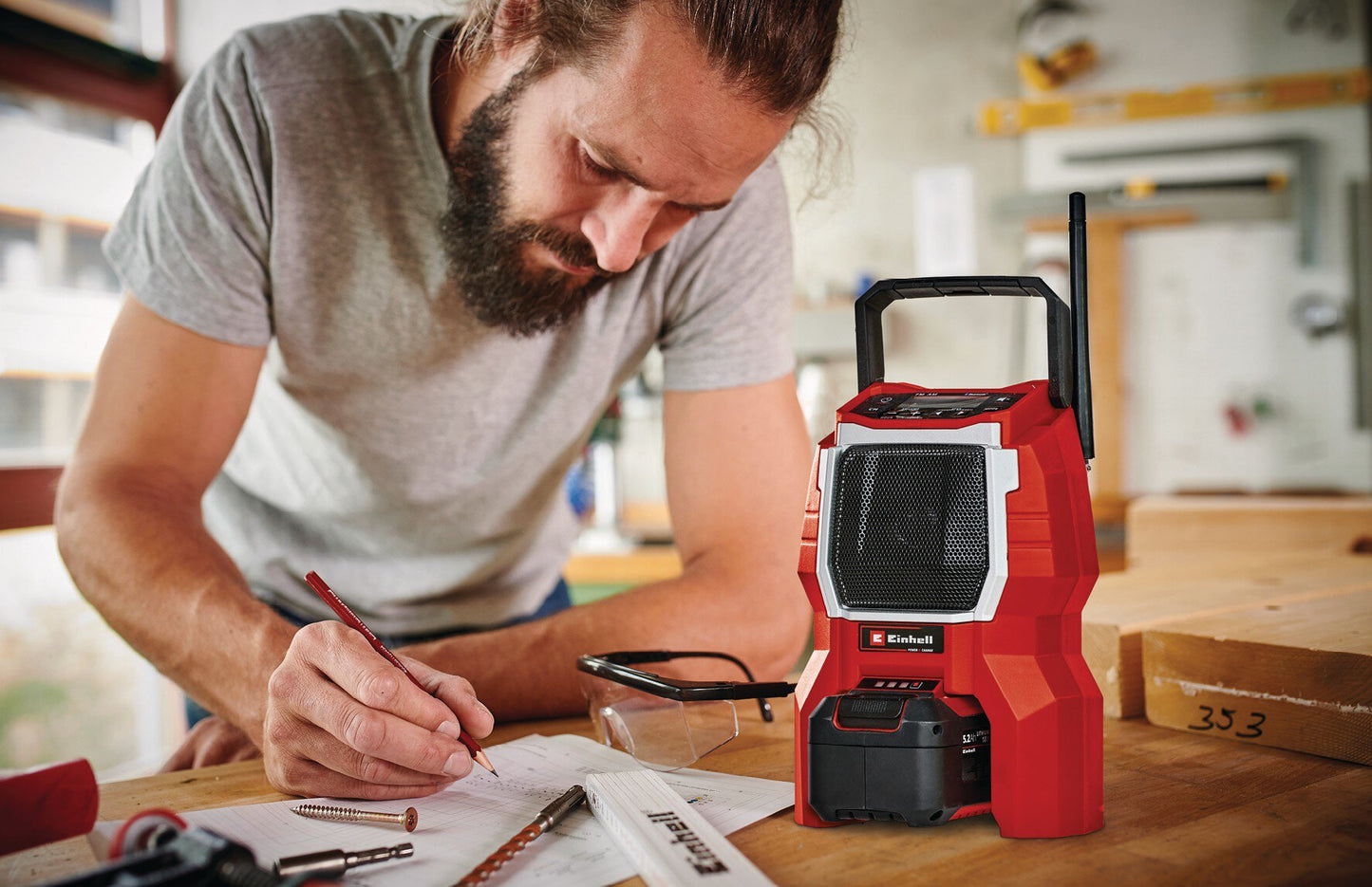 Einhell TC-RA 18 Li BT - Solo | Akkus rádió