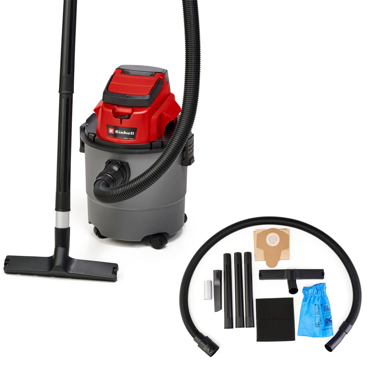 Einhell TC-VC 18/15 Li-Solo | Akkus száraz-nedves porszívó