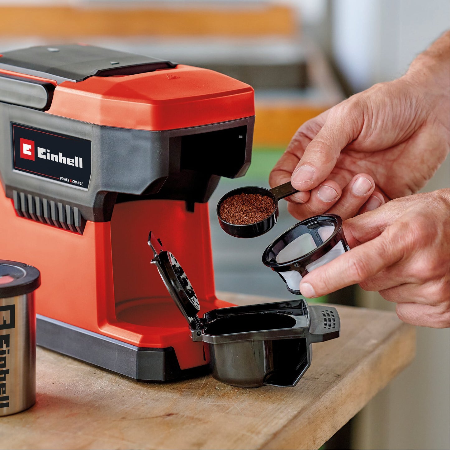 Einhell TE-CF 18 Li-Solo | Akkus kávéfőző