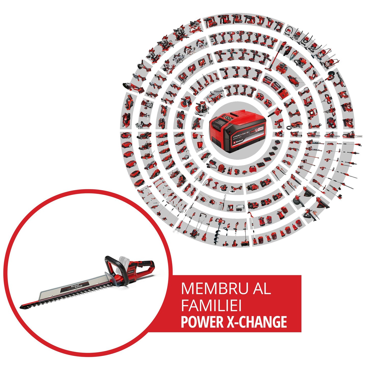 Einhell GE-CH 18/60 Li-Solo | Akkus sövényvágó