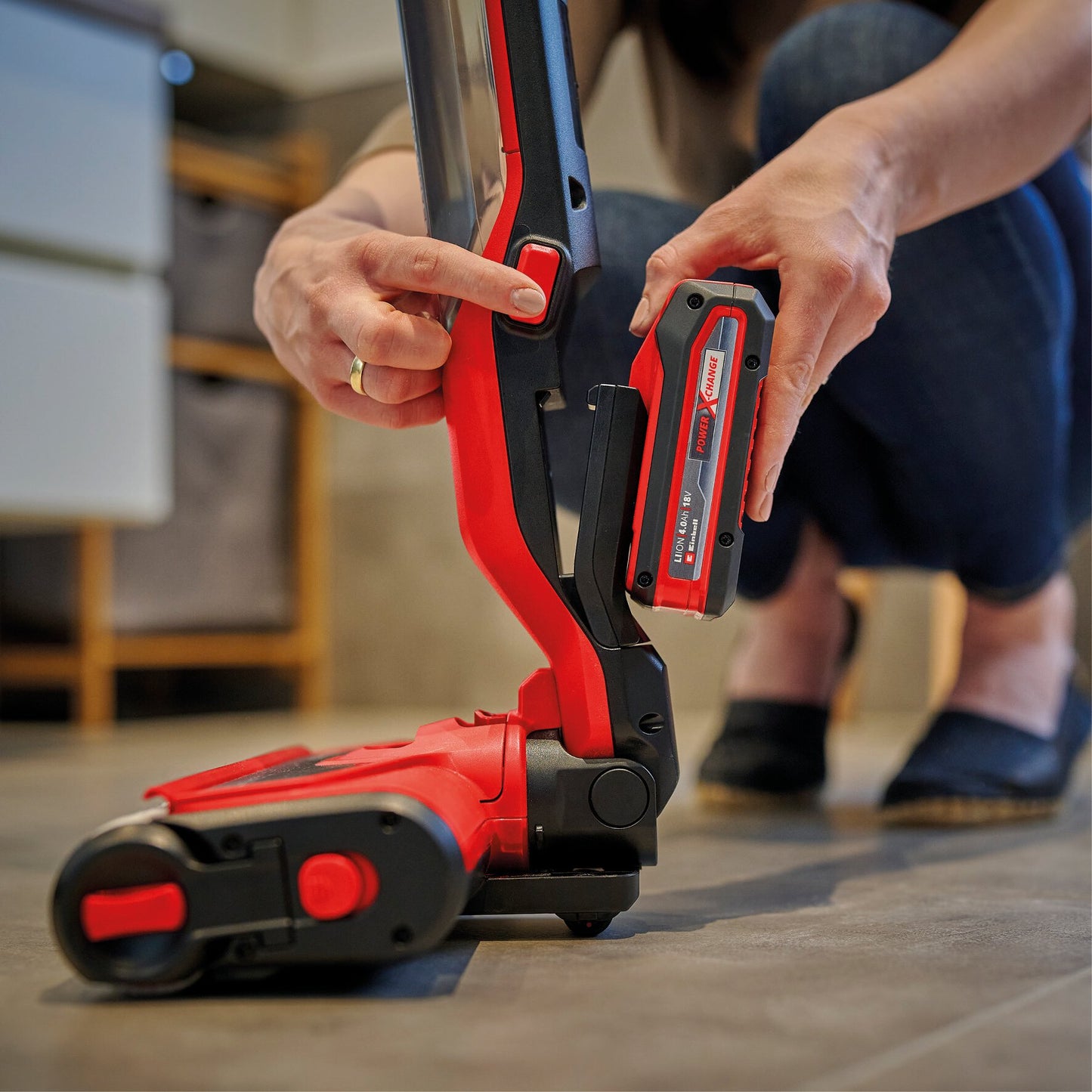 Einhell CLEANEXXO | Akkus padlótisztító