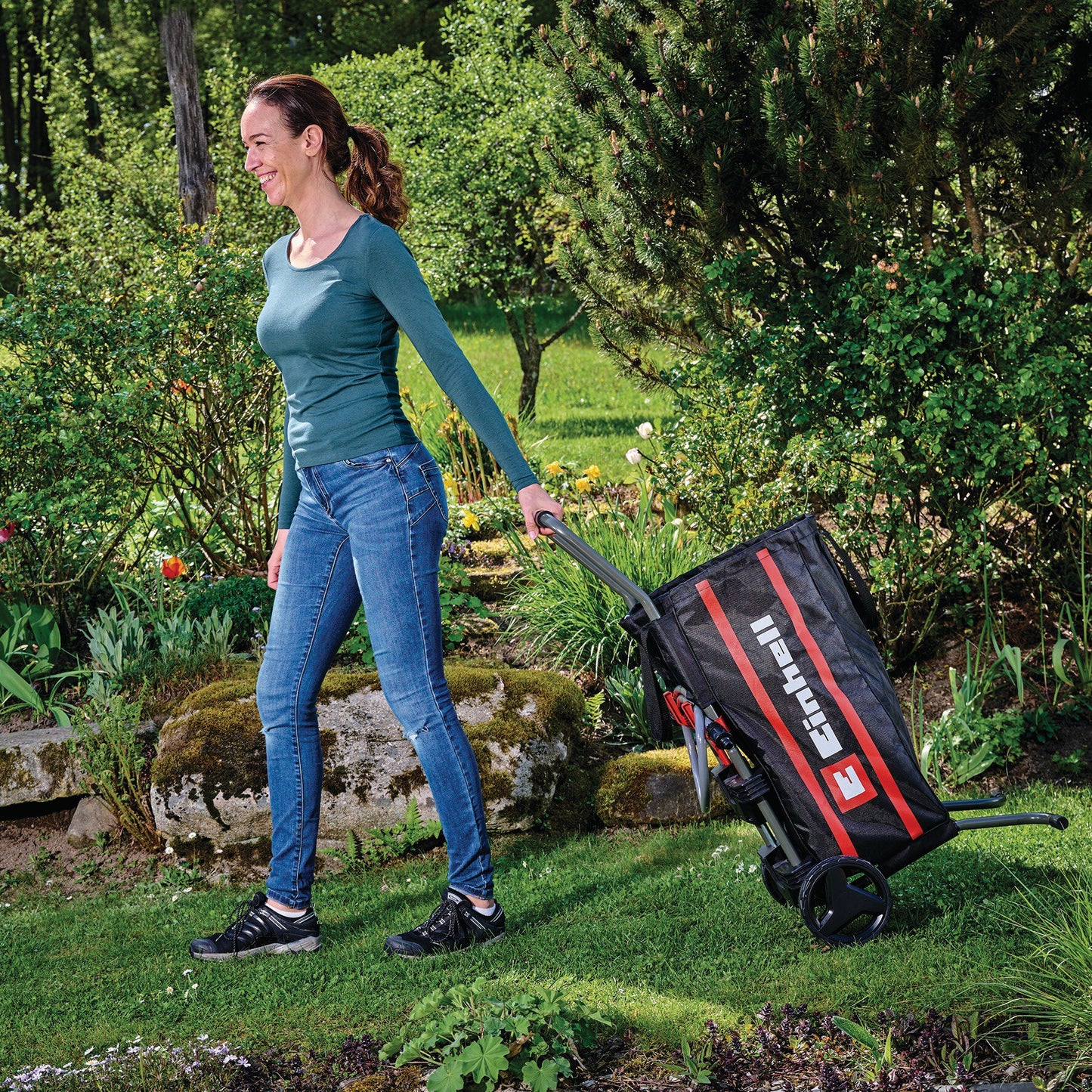 Einhell hose & transport trolley | Akkus tömlődob (víz)-tart.