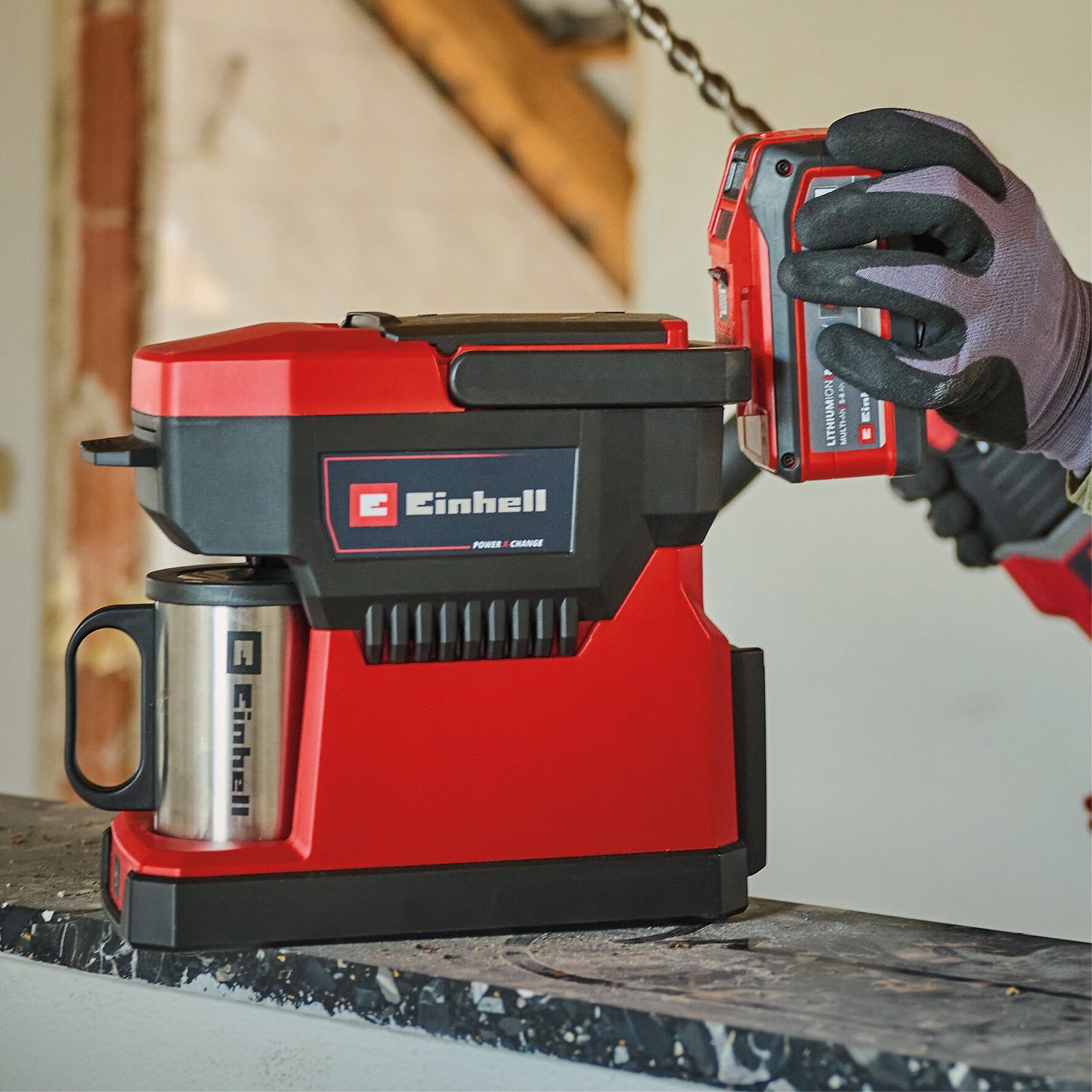 Einhell TE-CF 18 Li-Solo | Akkus kávéfőző
