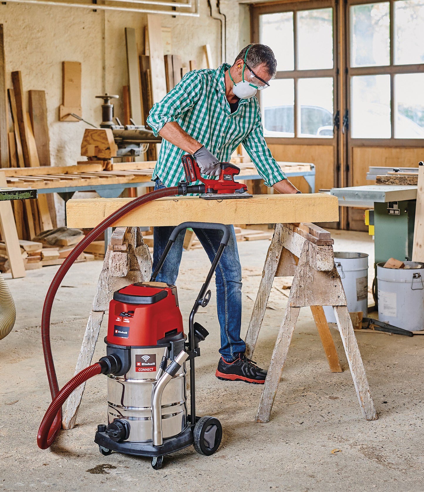 Einhell TP-VC 36/30 S Auto-Solo | Akkus száraz-nedves porszívó